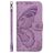 Mobigear Butterfly Housse Xiaomi 13 Ultra Etui Porte-Monnaie - Violet