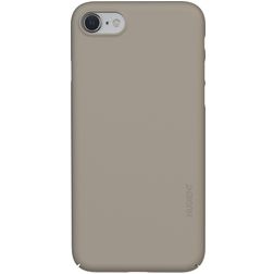 Nudient Thin Precise Coque iPhone 8 Coque arrière Rigide - Clay Beige