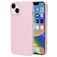 Mobiparts Slim Line Coque iPhone 14 MagSafe Coque arrière Rigide - Blush Pink