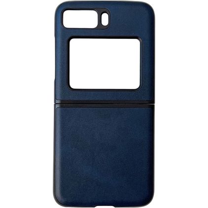 Mobigear Excellent Motorola Razr (2022) Plastique rigide Coque arrière - Bleu