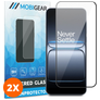 Mobigear Premium OnePlus Nord 5 Verre trempé Protection d'écran - Compatible Coque - Noir (Lot de 2)