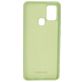 Mobiparts Coque Samsung Galaxy A21s Coque arrière en Silicone - Pistache Green