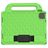 Mobigear Diamond Coque iPad Pro 11 Pouces (2021) Coque de tablette pour enfants avec Poignée Enfants en EVA - Vert