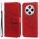 Mobigear Flowers Xiaomi Redmi 14C Étui Portefeuille - Rouge