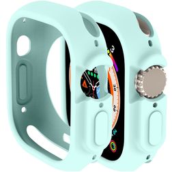 Mobigear Colors Coque Apple Watch Ultra - 49 mm Coque Rigide - Bleu