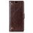 Mobigear Ranch Housse Motorola One Power Etui Porte-Monnaie - Marron