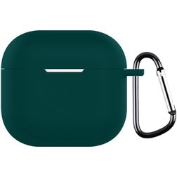 Mobigear Colors Coque Apple AirPods 4 Coque en Silicone Souple - Vert