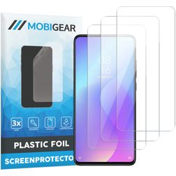 Mobigear Xiaomi Mi 9T Protection d'écran Film - Compatible coque (Lot de 3)