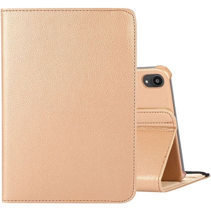 Mobigear DuoStand Coque iPad Mini 7 (2024) Etui Rotatif - Or