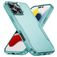 Mobigear Heavy Armor Coque iPhone 16 Pro Coque arrière Rigide Anti-Chocs - Vert