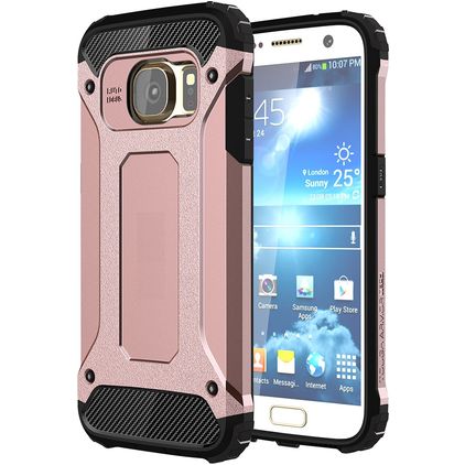 Mobigear Outdoor Coque Samsung Galaxy S7 Coque arrière Rigide Anti-Chocs - Rose doré