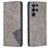Mobigear Rhombus Slim Samsung Galaxy S24 Ultra Étui - Gris
