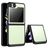 Mobigear Crystal Coque Samsung Galaxy Z Flip 5 Coque arrière Rigide - Transparent / Noir