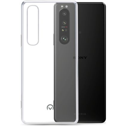 Mobilize Gelly Coque Transparente Sony Xperia 1 III Coque arrière en TPU Souple - Transparent