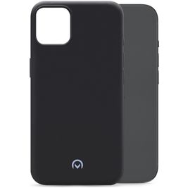 Mobilize Rubber Gelly Coque iPhone 15 Coque arrière en TPU Souple - Matt Black