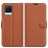 Mobigear Classic Housse Realme 8 Pro Etui Porte-Monnaie - Cognac