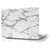 Mobigear Marble MacBook Pro 13 Pouces (2008-2012) Coque - Blanc