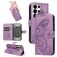Mobigear Butterfly Housse Samsung Galaxy S26 Ultra Etui Porte-Monnaie - Violet