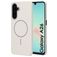 Mobiparts Slim Line Samsung Galaxy A26 MagSafe Plastique rigide Coque arrière - Off White