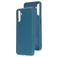 Mobiparts Coque Samsung Galaxy A13 4G Coque arrière en Silicone - Blueberry Blue