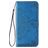 Mobigear Mandala Housse Motorola One Fusion Plus Etui Porte-Monnaie - Bleu
