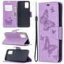 Mobigear Butterfly Samsung Galaxy A02s Étui Portefeuille - Violet