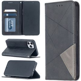 Mobigear Rhombus Slim Housse iPhone 12 Pro Etui - Gris
