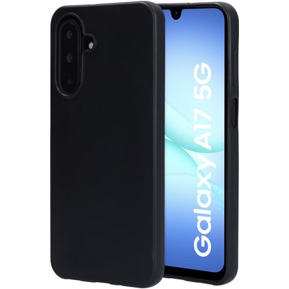 Mobiparts Classic Coque Samsung Galaxy A17 Coque arrière en TPU Souple - Noir