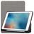 Mobigear Tri-Fold Gel Coque iPad Pro 10.5 Pouces (2017) Etui en TPU,Similicuir + Porte-crayon - Gris