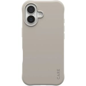 CARE by PanzerGlass Fashionable Coque iPhone 17 MagSafe Coque arrière en Silicone - Vanilla