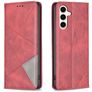 Mobigear Rhombus Slim Housse Samsung Galaxy S24 FE Etui - Rouge
