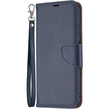 Mobigear Excellent Housse POCO M3 Pro Etui Porte-Monnaie - Bleu