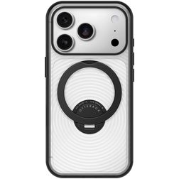 OtterBox Symmetry Stand iPhone 18 Pro MagSafe Plastique rigide Coque arrière avec béquille - Noir