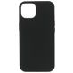 Mobiparts Coque iPhone 13 MagSafe Coque arrière en Silicone - Noir