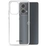 Mobilize Gelly Coque Transparente Motorola Moto G85 Coque arrière en TPU Souple - Transparent