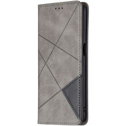 Mobigear Rhombus Slim Housse Realme 8 5G Etui - Gris