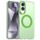 Mobigear Shockproof Samsung Galaxy S25 Edge MagSafe Plastique rigide Coque arrière - Vert