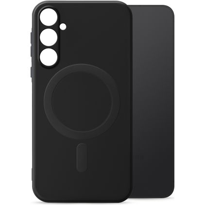 My Style Protective Flex Coque Samsung Galaxy A55 MagSafe Coque arrière en TPU Souple - Noir