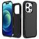 Mobigear Ultra Tough Coque iPhone 15 Pro Coque arrière Rigide Anti-Chocs - Noir