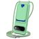 Mobigear Lanyard Card Google Pixel 11 Pro XL Coque avec cordon en Silicone et Porte-Cartes - Vert