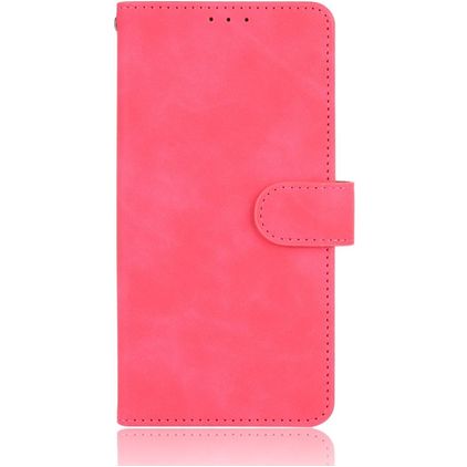 Mobigear Retro Housse OPPO Reno 4 Etui Porte-Monnaie - Magenta