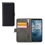Mobilize Classic Gelly Wallet Housse Nokia C2 2E Etui Porte-Monnaie - Noir