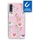My Style Magneta Coque Samsung Galaxy A70 Coque arrière en TPU Souple - Pink Alpaca