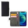 Mobilize Classic Gelly Wallet Housse iPhone 12 Mini Etui Porte-Monnaie - Noir