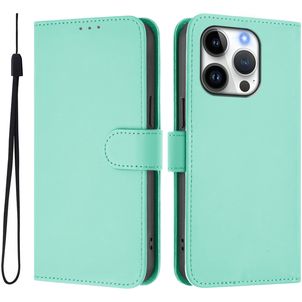 Mobigear Urban Wallet Housse iPhone 16 Pro Etui Porte-Monnaie - Vert