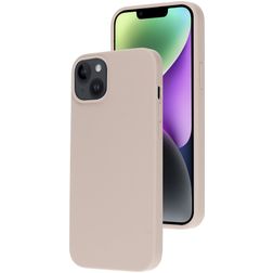 Mobiparts Coque iPhone 14 Plus Coque arrière en Silicone - Soft Salmon