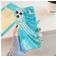 Mobigear Marble Coque iPhone 12 Pro Max Coque arrière en TPU Souple - Vert
