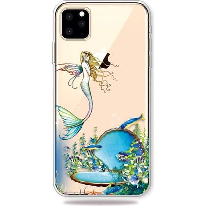 Mobigear Design Coque iPhone 11 Pro Max Coque arrière en TPU Souple - Sirène
