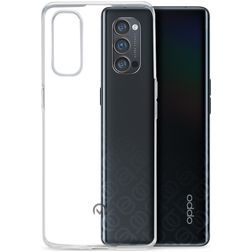 Mobilize Gelly Transparent OPPO Reno 4 Pro 5G TPU souple Coque arrière - Transparent
