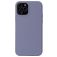 Mobigear Rubber Touch Coque iPhone 13 Coque arrière en Silicone - Lavande